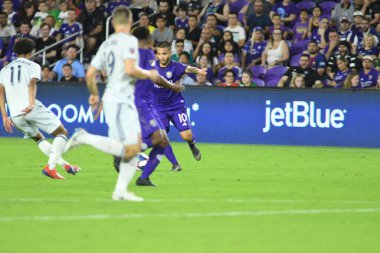 Orlando City 20 Şubat 2019 Çarşamba günü Orlando Fl 'daki Orlando City Stadyumu' nda New England 'a ev sahipliği yaptı. 