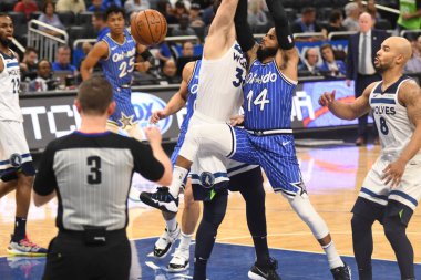 Orlando Magic, 7 Şubat 2019 'da Orlando, Florida' da bulunan Amway Arena 'da Minnesota Timberwolves' a ev sahipliği yapar..  