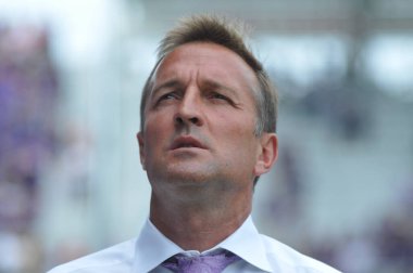 Orlando City 15 Nisan 2017 'de Florida, Orlando' daki Citrus Bowl 'da Los Angeles Galaksisine ev sahipliği yaptı..  