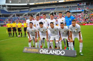 Bolivya, Orlando Florida 'daki Copa American Centenario' da Dünya Kampı Stadyumu 'nda Panama ile karşılaştı.. 