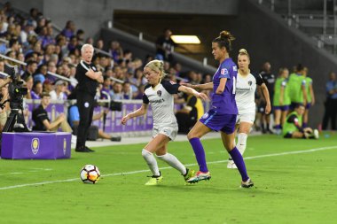 Orlando Pride, 23 Mayıs 2018 'de Orlando Florida' daki Exploria Stadyumu 'nda Kuzey Carolina Cesareti' ne ev sahipliği yapmaktadır..  