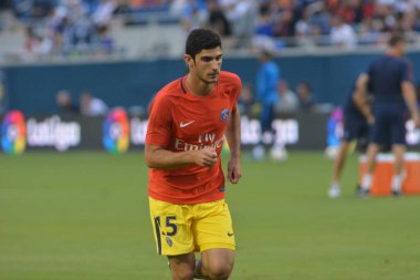 Paris Saint-Germain, Tottenham Hotspur 'a karşı 22 Temmuz 2017' de Orlando Florida 'daki Citrus Bowl' da.   