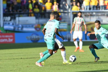 Fluminense, Florida Kupası 'nda 15 Ocak 2018' de Orlando Florida 'da oynanan Spektrum Stadyumu' nda Barcelona SC 'ye karşı..  