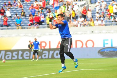 Kosta Rika, Copa America Centenario sırasında Paraguay ile Orlando Florida 'daki Dünya Kampı Stadyumu' nda karşılaştı.. 