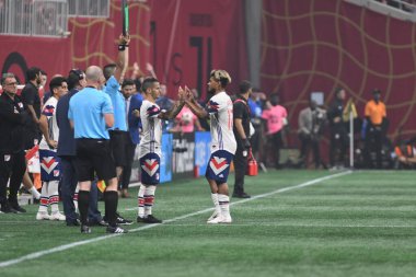 1 Ağustos 2018 tarihinde Atlanta 'daki Mercedez Benz Stadyumu' nda tüm yıldızlar Juventus 'a karşı..  