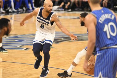 Orlando Magic, 7 Şubat 2019 'da Orlando, Florida' da bulunan Amway Arena 'da Minnesota Timberwolves' a ev sahipliği yapar..  