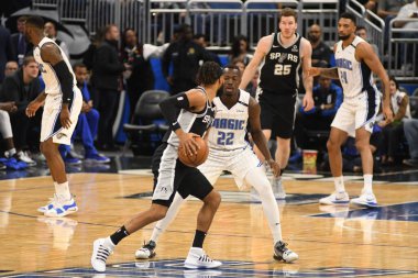 Orlando Magic, 19 Aralık 2018 tarihinde Orlando Florida 'daki Amway Center' da San Antonio Spurs 'a ev sahipliği yapmaktadır.. 