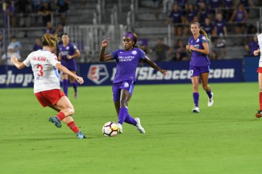 Orland Pride, 25 Ağustos 2018 'de Orlando Florida' daki Exploria Stadyumu 'nda Chicago Red Stars' a ev sahipliği yapıyor..  