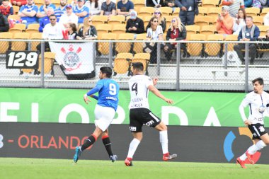 13 Ocak 2018 'de Orlando Florida' daki Spektrum Stadyumu 'nda düzenlenen Florida Kupası' nda Korucular Corinthianlara karşı..