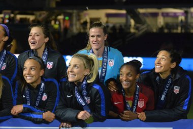 ABD, 7 Mart 2018 tarihinde Orlando City Stadyumu 'ndaki SheBelives Kupası' nda İngiltere ile karşı karşıya geldi..  