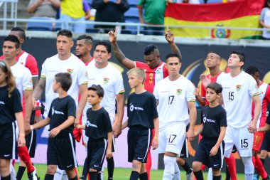 Bolivya, Orlando Florida 'daki Copa American Centenario' da Dünya Kampı Stadyumu 'nda Panama ile karşılaştı..