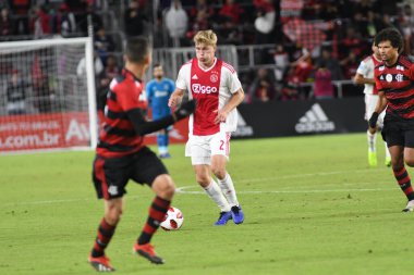 Ajax, Flemengo 'ya karşı Orlando City Stadyumu' nda 10 Ocak 2019.