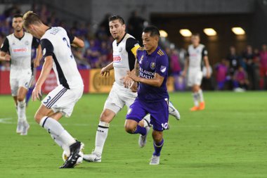 Orlando City SC 1 Eylül 2018 'de Florida Exploria Stadyumu' nda Philadelphia Union 'a ev sahipliği yaptı.