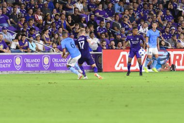 Orlando City 26 Temmuz 2018 'de Florida Exploria Stadyumu' nda NYC FC 'ye ev sahipliği yaptı. Fotoğraf: Marty Jean-Louis