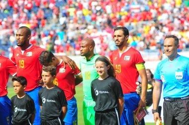 Kosta Rika, Copa America Centenario sırasında Paraguay ile Orlando Florida 'daki Dünya Kampı Stadyumu' nda karşılaştı.. 
