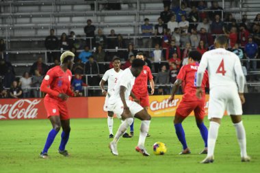 Amerikan Futbol Takımı 15 Kasım 2019 Cuma günü Orlando Florida 'daki Exploria Stadyumu' nda oynanan Concacaf Uluslar Ligi karşılaşmasında Kanada 'ya ev sahipliği yapmaktadır.