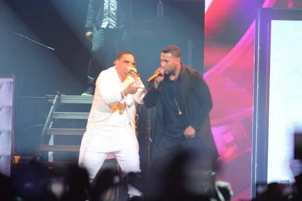 Daddy Yankee Don Omar Concert Het Amway Center Orlando Florida — Stockfoto