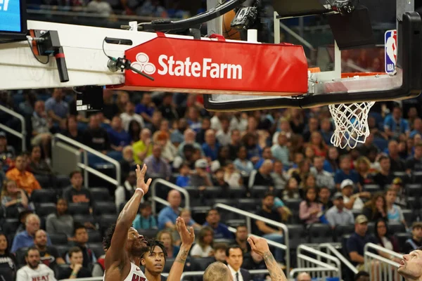 Basketbalwedstrijd Nba Seizoen Orlando Magic Miami Heat Januari 2020 — Stockfoto