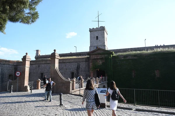 Veduta Delle Antiche Mura Della Fortezza — Foto Stock