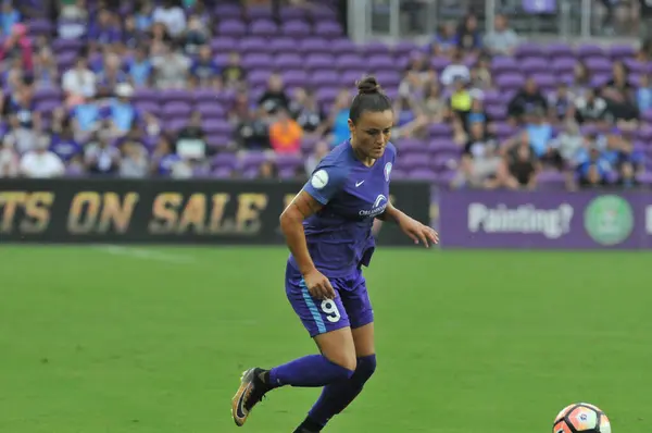 Orlando Pride Fue Anfitrión Los Portland Thorns Orlando City Stadium — Foto de Stock