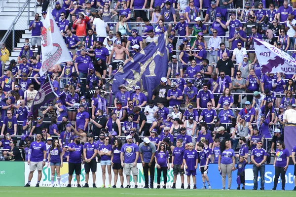 Orlando City Host New York City Orlando City Stadium Orlando — Stock Photo, Image