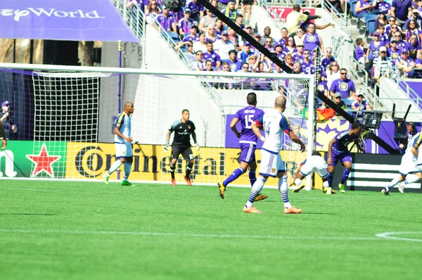 Orlando City Hospeda Real Salt Lake Citrus Bowl Orlando Florida — Fotografia de Stock