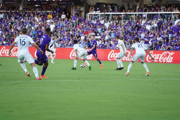 Orlando City Empfängt Galaxy Mai 2019 Orlando City Stadium Orlando — Stockfoto