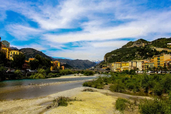 Den Vackra Staden Ventimiglia Italien Den Maj 2014 — Stockfoto