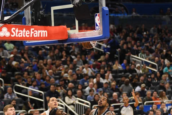 Orlando Magic Hospeda San Antonio Spurs Amway Center Orlando Florida — Fotografia de Stock