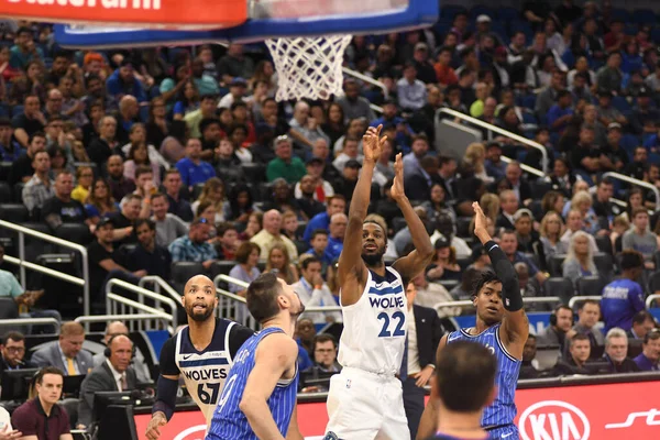 Orlando Magic, 7 Şubat 2019 'da Orlando, Florida' da bulunan Amway Arena 'da Minnesota Timberwolves' a ev sahipliği yapar..  