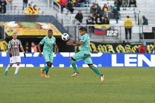 Fluminense Barcelona Alatt Florida Cup Spectrum Stadium Január 2018 Orlando — Stock Fotó