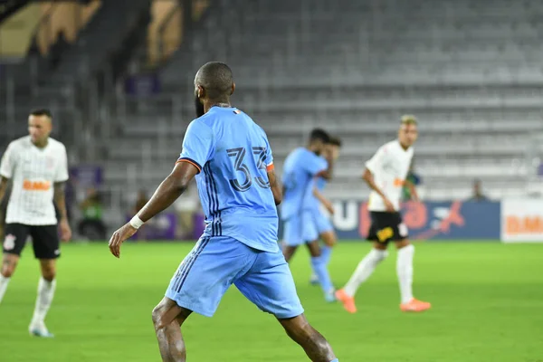 Florida Cup 2020 Corinthians Nycfc Partita Allo Exploria Stadium Orlando — Foto Stock