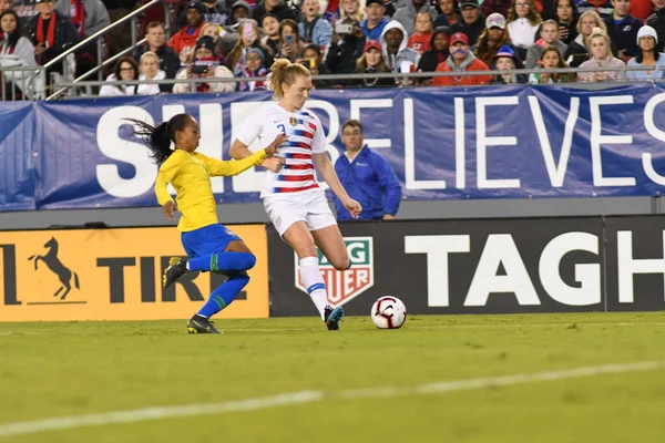 Final Copa Shebelieves Com Eua Brasil Raymond James Stadium Tampa — Fotografia de Stock