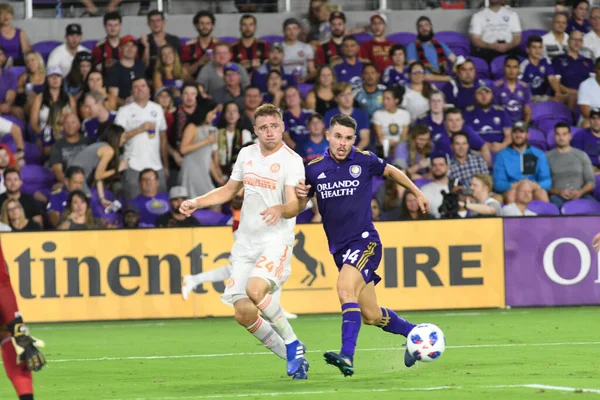 Orlando City Host Atlanta United Exploria Stadium August 2018 Orlando — Stock Fotó