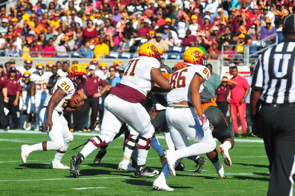 Florida Rattlers Affrontare Bethune Cookman Wildcats Scavato Classici Della Florida — Foto Stock