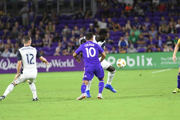 Orlando City SC 1 Eylül 2018 'de Florida Exploria Stadyumu' nda Philadelphia Union 'a ev sahipliği yaptı. Fotoğraf: Marty Jean-Louis