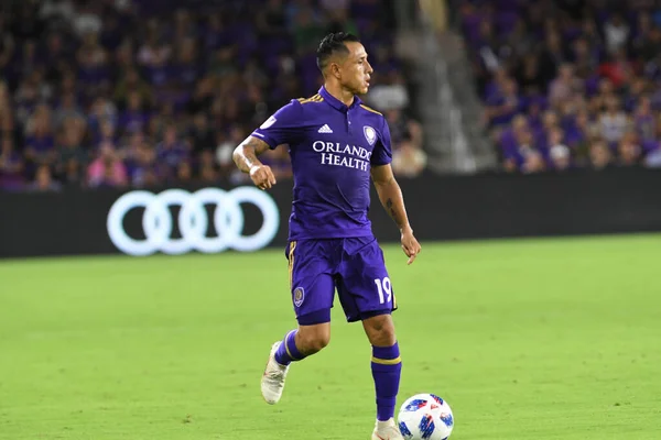 Orlando City Värd Nyc Exploria Stadion Orlando Florida Den Juli — Stockfoto