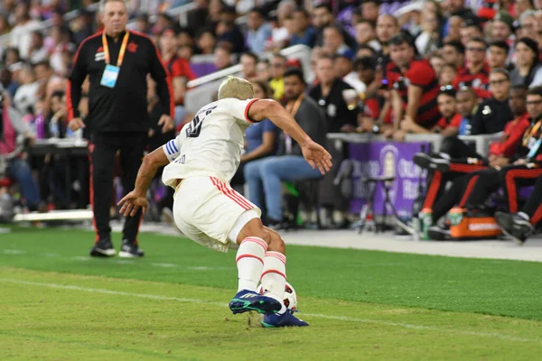 Flamengo Eintracht Frankfurt Allo Orlando City Stadium Sabato Gennaio 2019 — Foto Stock