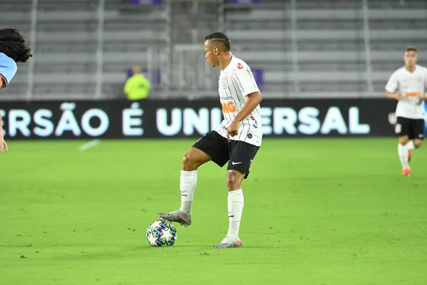 Florida Cup 2020 Corinthians Nycfc Αγώνας Στο Exploria Stadium Στο — Φωτογραφία Αρχείου