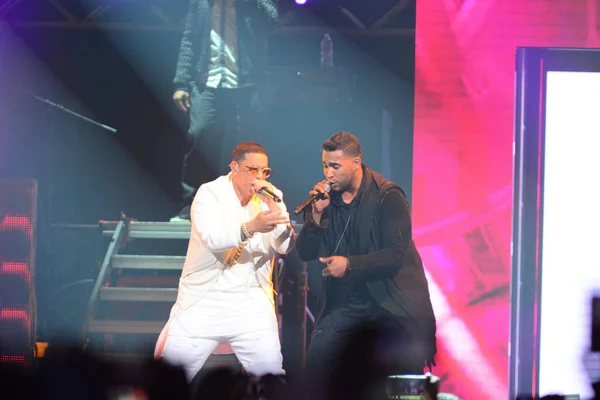 Daddy Yankee Und Don Omar August 2016 Amway Center Orlando — Stockfoto