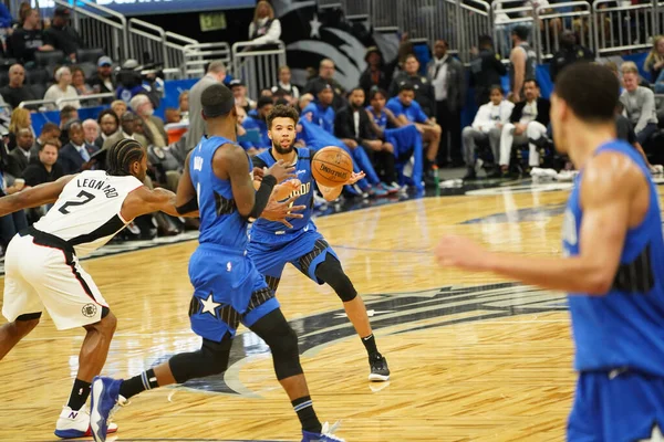 Orlando Magic Anfitrión Los Lakers Los Ángeles Amway Center Orlando — Foto de Stock