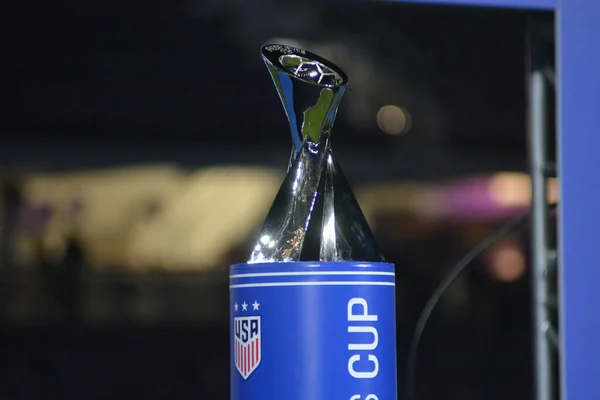 Yhdysvallat Kilpailee Englantia Vastaan Shebelives Cupin Aikana Orlando City Stadiumilla — kuvapankkivalokuva