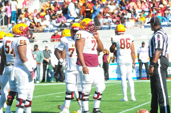 Florida Csörgők Szembesülnek Bethune Cookman Wildcats Durig Florida Classics Camping — Stock Fotó