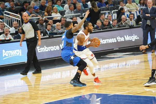Orlando Magic Hospeda New York Knicks Amway Center Orlando Forida — Fotografia de Stock
