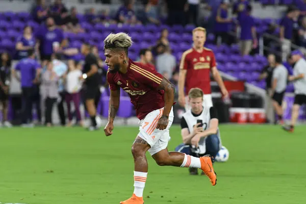 Orlando City Host Atlanta United Exploria Stadium August 2018 Orlando — Stock Fotó