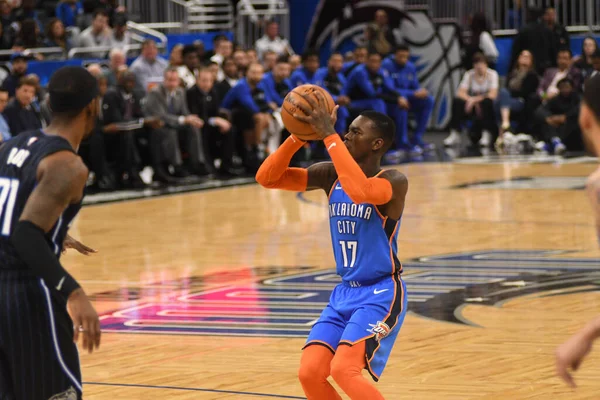 Orlando Magic 29 Ocak 2019 'da Orlando Florida' daki Amway Center 'da OklahomaCity Thunder' a ev sahipliği yaptı. 
