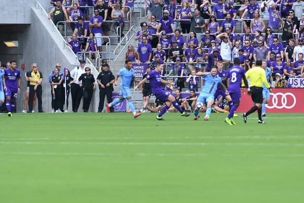 Orlando City Host New York City Orlando City Stadium Orlando — Stock fotografie