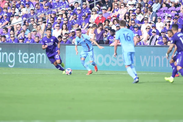 Orlando City Host New York City Orlando City Stadium Orlando — Stock fotografie