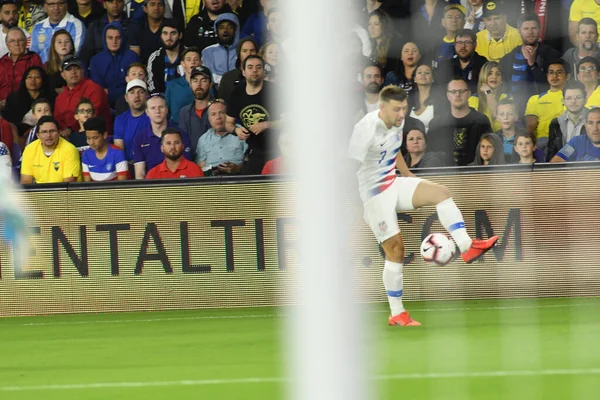 Men National Team Host Ecuador National Team Orlando City Stadium — Stock Photo, Image