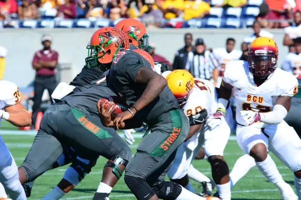 Florida Rattlers Face Bethune Cookman Wildcats Durig Florida Classics Camping — стоковое фото